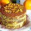 Шоколадный торт с апельсиновым кремом