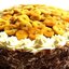 Классический шоколадно-банановый торт