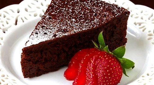 Бисквит с миндалем «Горячий шоколад»