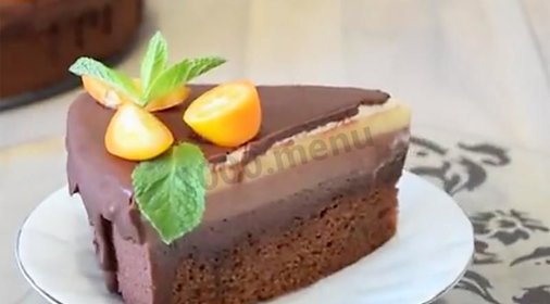 Шоколадный муссовый торт