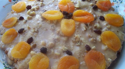 Торт медово- ореховый (постный)