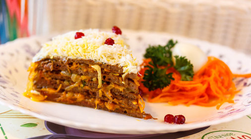 Печеночный торт