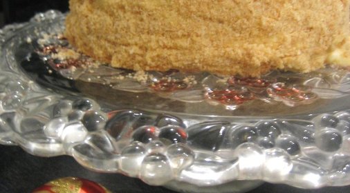 Торт Наполеон на вине