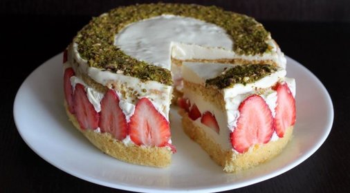 Клубничный торт Фрейзер