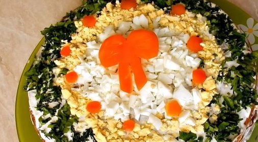 Печёночный торт без майонеза