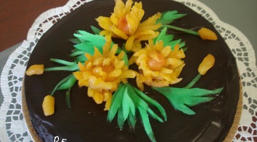 Постный торт