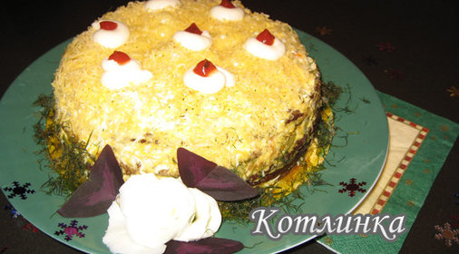 Торт закусочный Конфетти