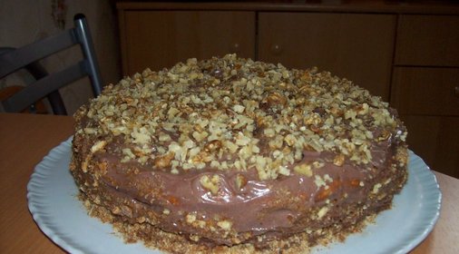 торт медово-ореховый