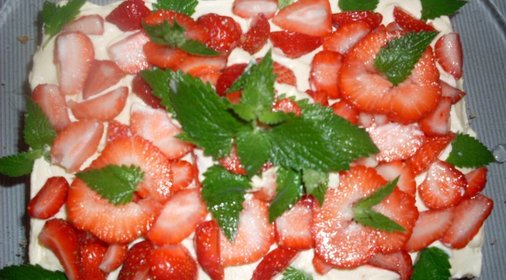 Торт Клубничный