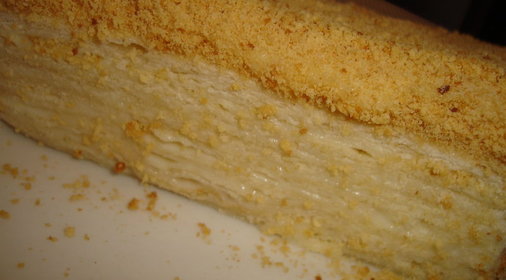 тортНаполеон на пиве