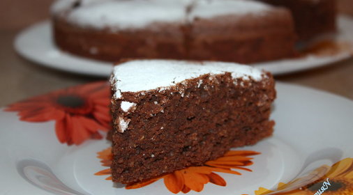 Торт Капрезе с лимоном