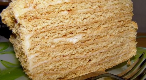 Торт медовый