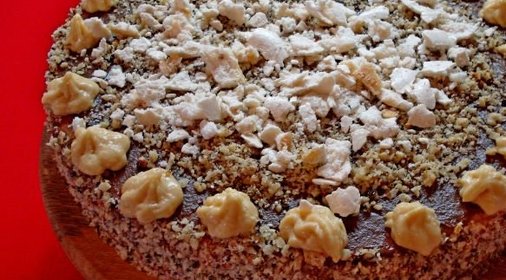 Бисквитный торт с безе «Воздушный»