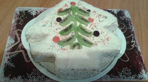 Торт - наполеон Небоскреб