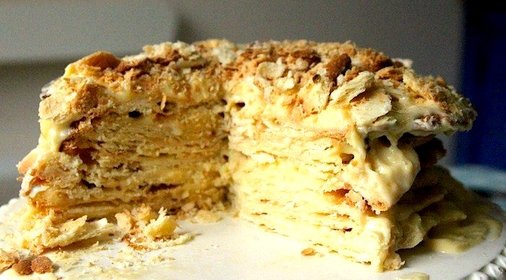 Веганский «Наполеон» с отрубями