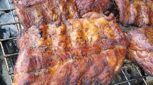 Мясной торт Ромашка