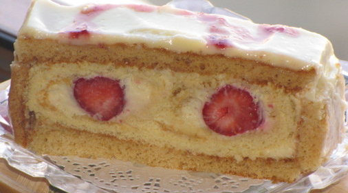 Торт Клубничный Домик(дуэль)