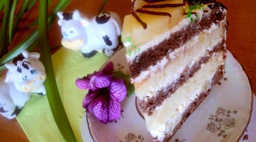 Сметанный торт