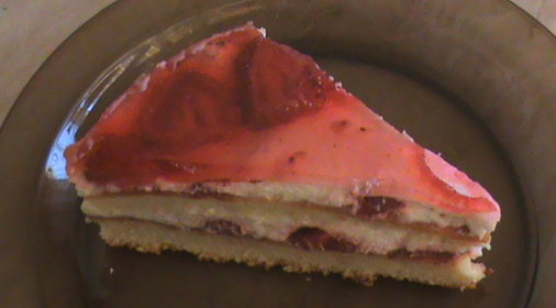 Торт Клубника со сливками