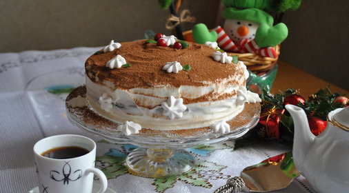 Черемуховый торт с сырным кремом «Аромат праздника»