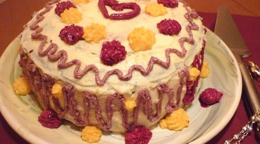 Торт-разноцветик Ну приходи же к нам ВЕСНААААААА