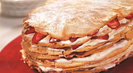 Клубничный торт