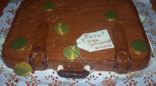 Торт Чемодан
