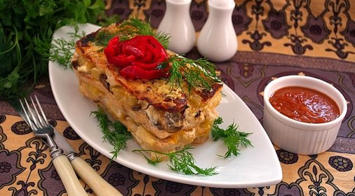 Торт из курицы