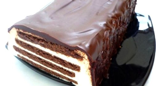 Легкий творожный торт