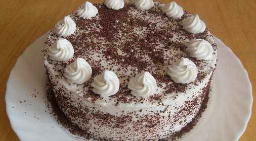 Торт ШАХМАТНЫЙ (творожный)