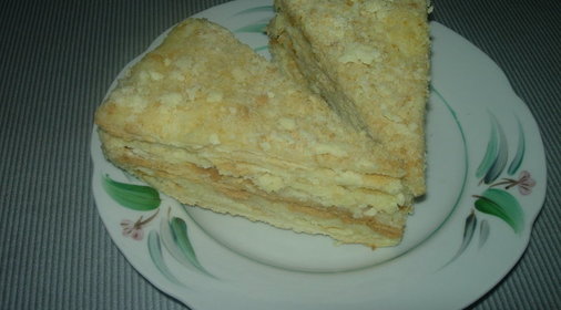 торт НАПОЛЕОН(рубленный)