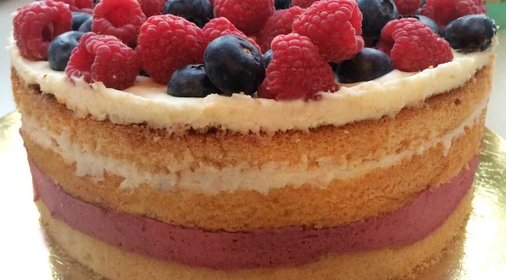 Экзотический торт с ананасом