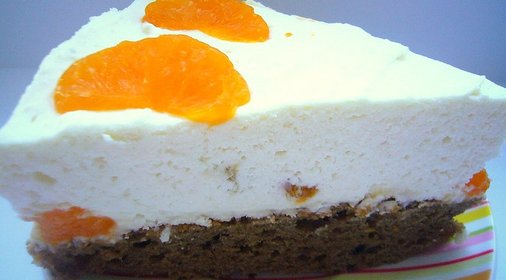 Торт Мандариново-творожный