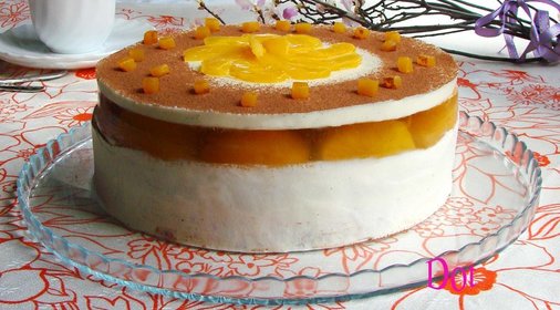Торт Нежный персик