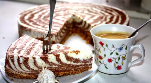 Творожный торт без выпечки