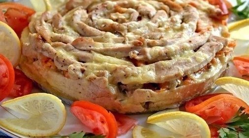 Творожный торт