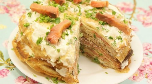 Блинный тортик