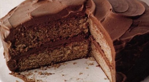 Торт с корицей и пряным шоколадным кремом