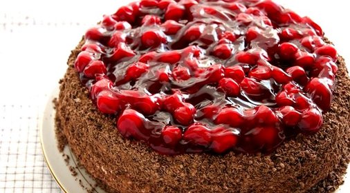 Шоколадно-творожный торт