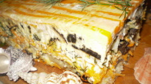 рыбный торт