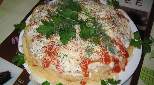 Блинный торт