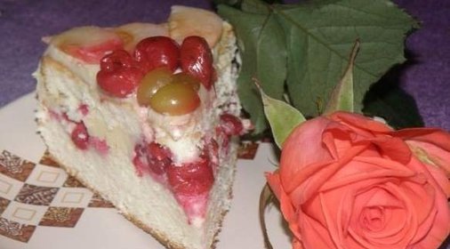 Бисквитный торт на скорую руку