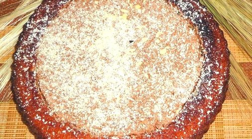 Бисквитный торт с шоколадным кремом