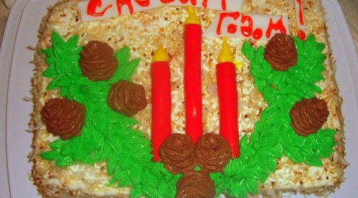 Бутербродный торт