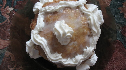 Блинный тортик с бананами