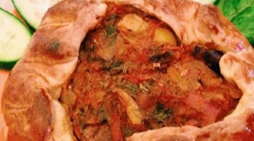 Торт из сухарей с кремом