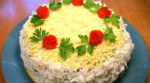 Торт из печени