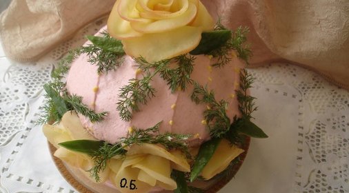 закусочный тортПодарочная шкатулка