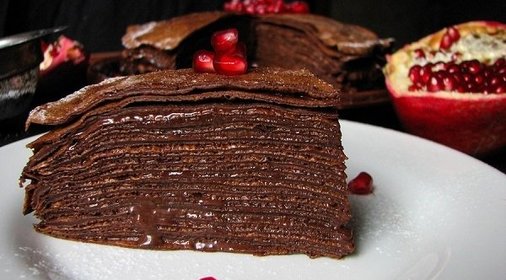 Блинный торт сладкий