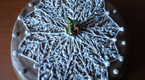 Торт Снежинка для всех кулинаров нашего клуба